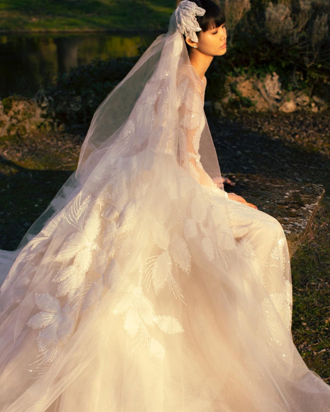 eliesaab婚纱高定2023,黎巴嫩eliesaab仙女裙高定