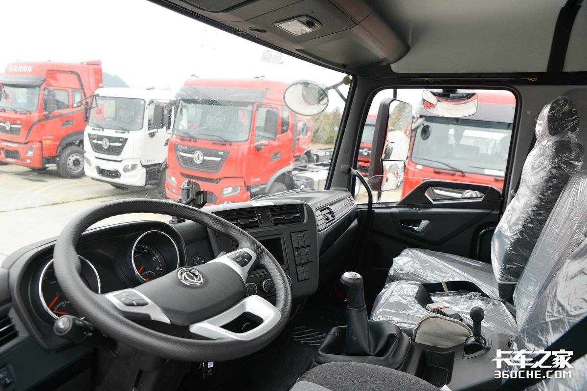 重载版5米8六缸中卡载货车,6.8米载货车公认油耗最低的4款车