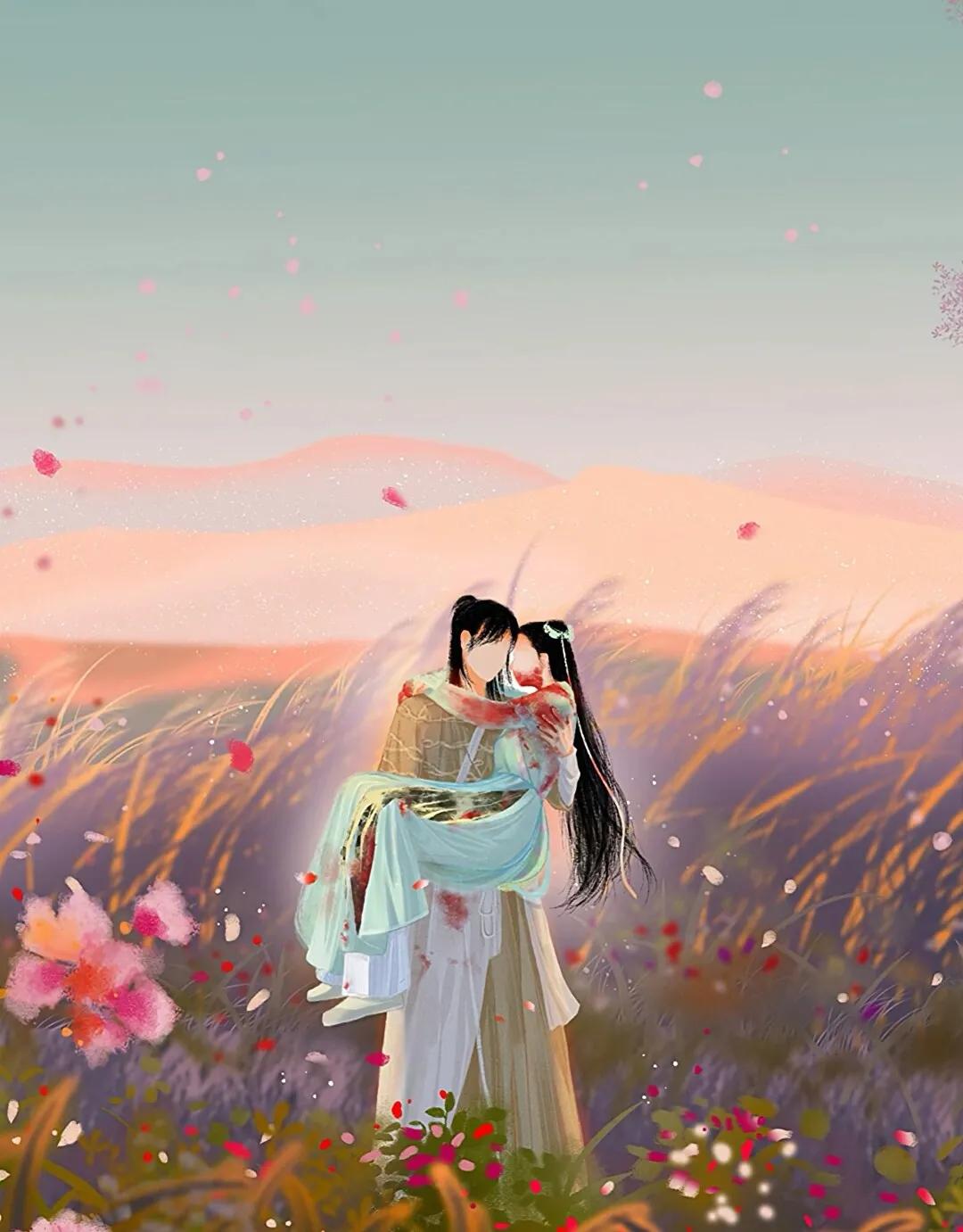 古风意境图素描,古风意境图片唯美大图高清