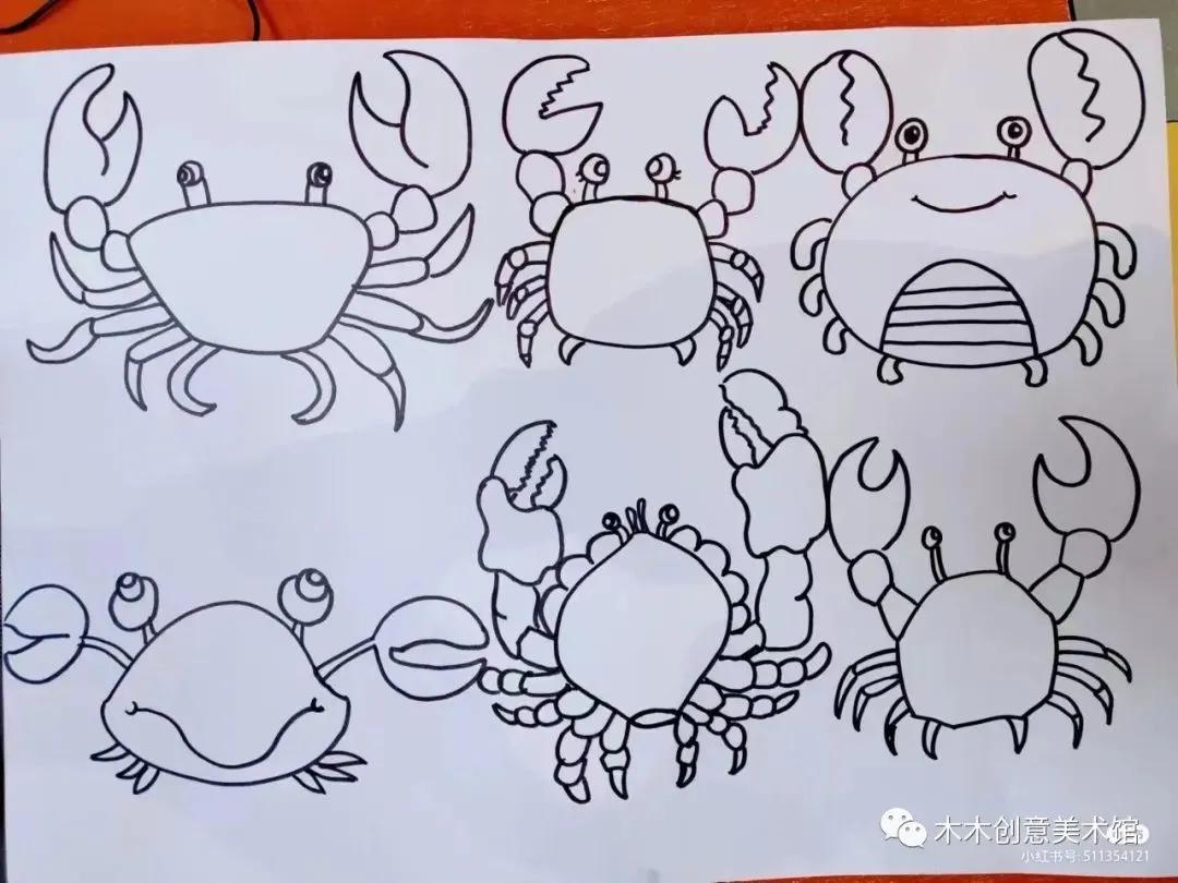 儿童创意绘画教程线条画,儿童创意美术绘画线条画