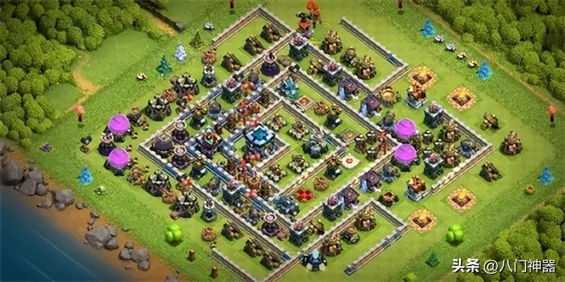 部落冲突13本阵型高清链接最新,部落冲突13本阵型图链接