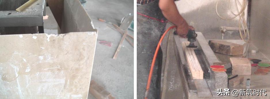 墙面石材干挂的施工规范,墙面石材干挂施工工艺横剖图