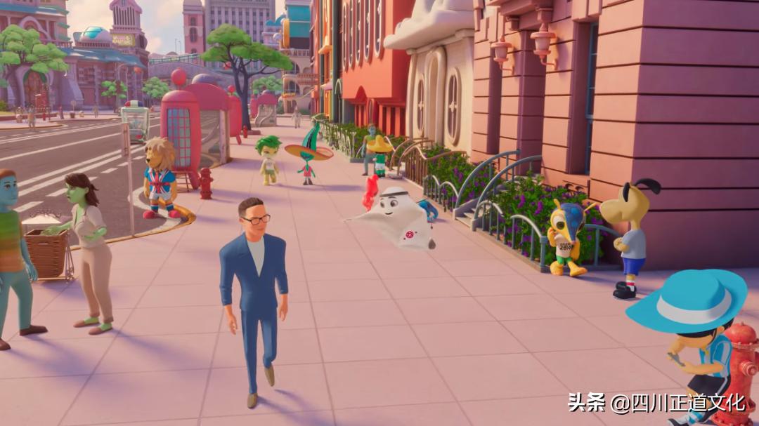 世界杯吉祥物小馄饨,世界杯吉祥物可爱视频