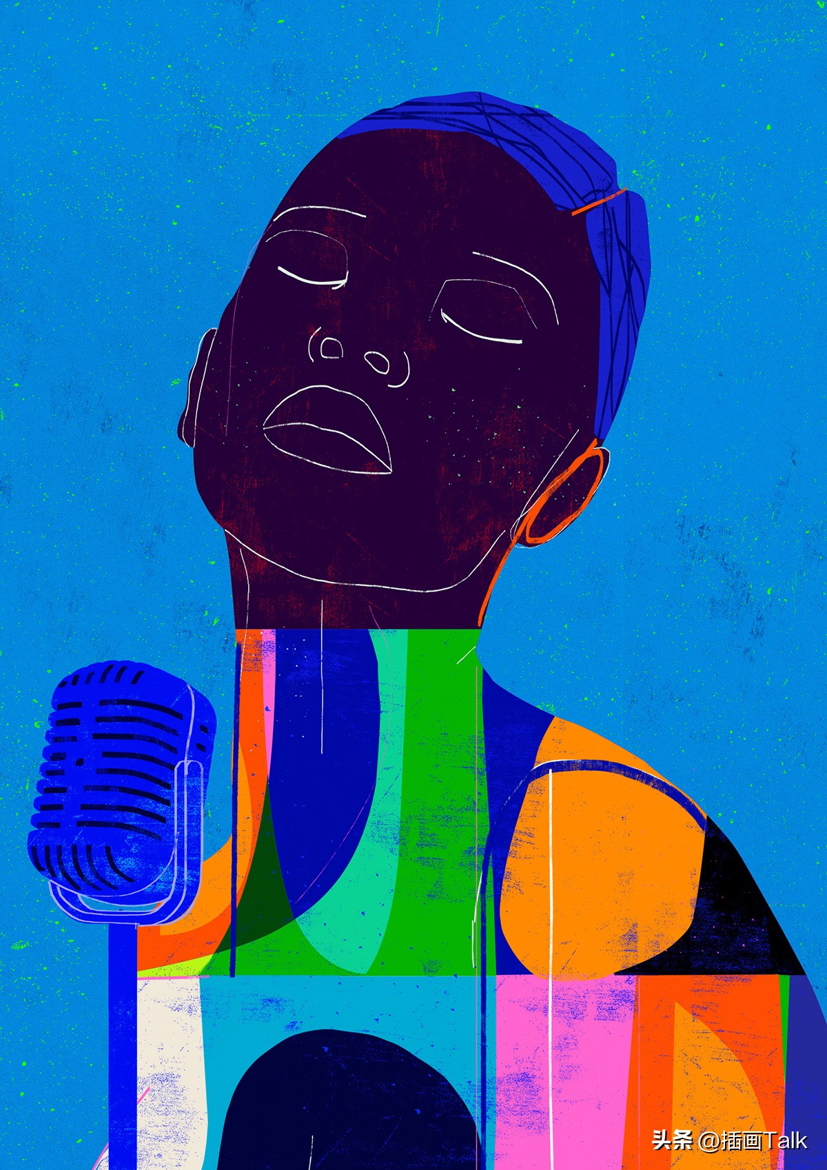 巴西插画师可爱动物,巴西插画家janaglatt的插画