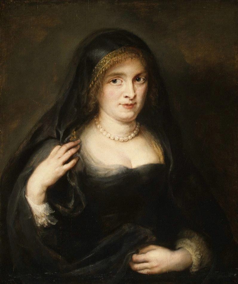 巴洛克风格鲁本斯人物肖像自画像,彼得保罗鲁本斯画的素描老人像