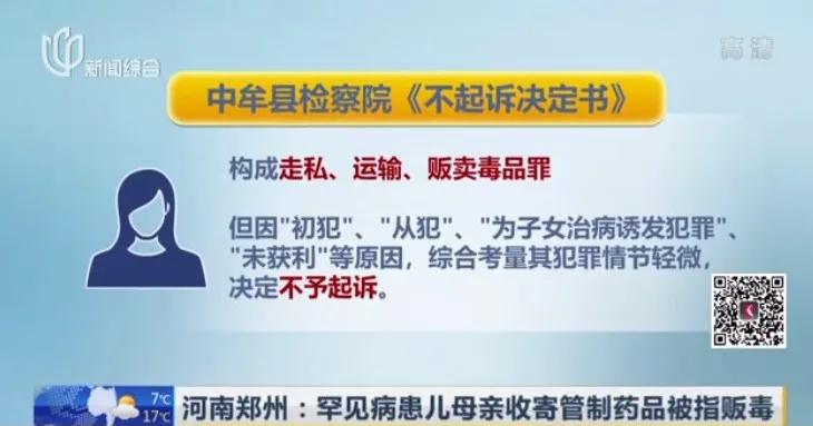 为儿子代购救命药被认定贩毒,为儿代购救命药母亲发声