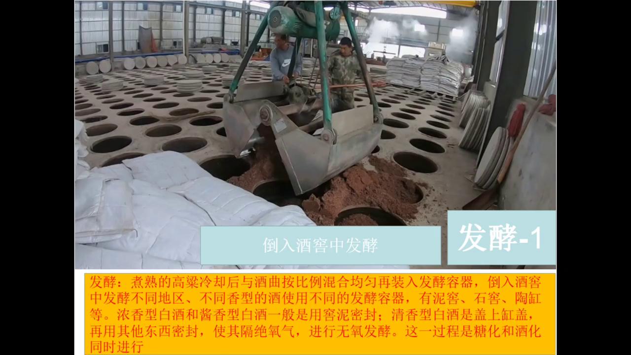 白酒酿造全过程动画,白酒酿造完整视频