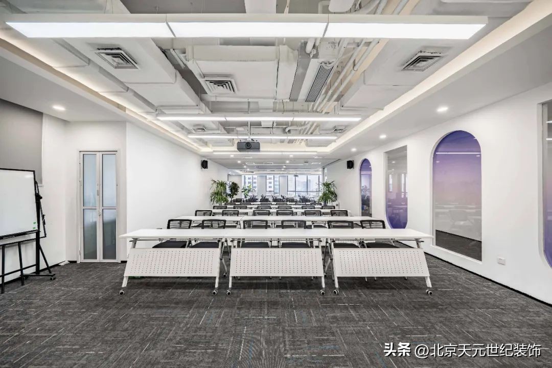 专业的工作室装修设计案例,高档教育公司装修设计案例