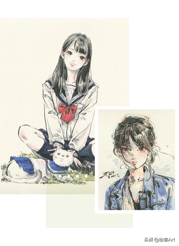 吃了十吨德芙的手去哪里买?这里!超丝滑的水墨漫画教程,马住