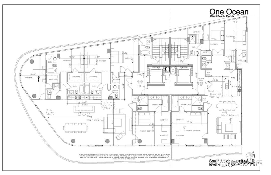 国外设计平面方案,顶级大师平面布局