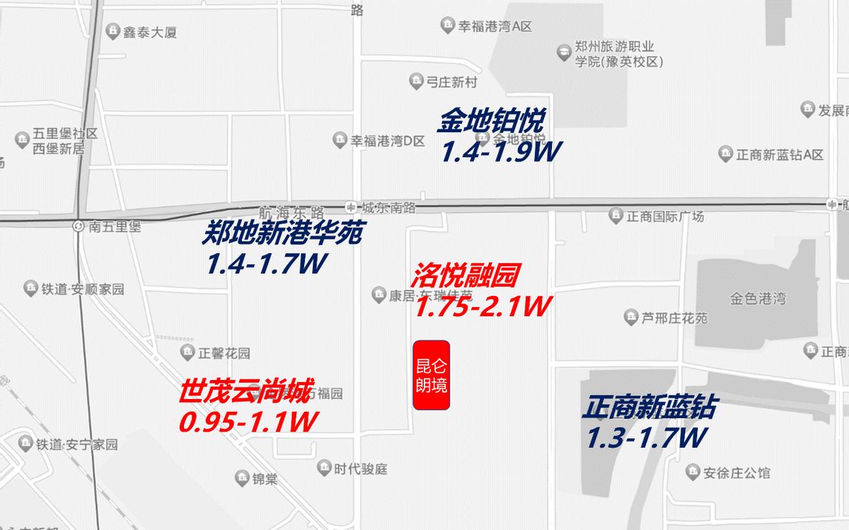 郑州国投昆仑朗境房价,郑州昆仑朗境多少钱一个平方