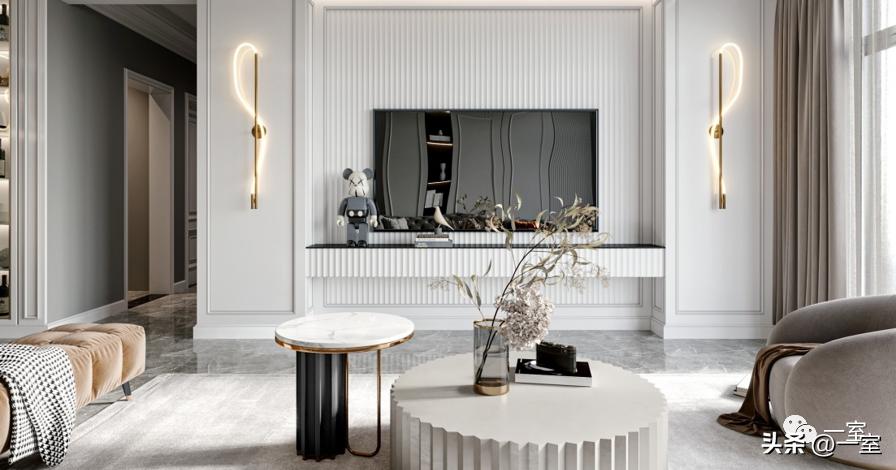 2021网红背景墙带详细尺寸供参考,电视背景墙2023最新款网红尺寸