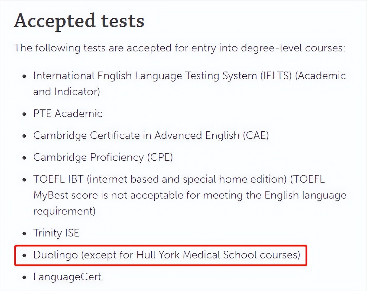 「注意」英国大学2022年本科＆硕士直入接受多邻国！最新院校清单