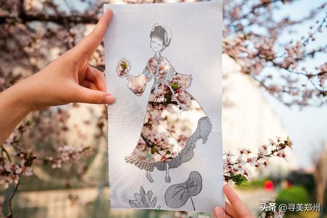 河南科技大学春景,河南科技职业大学校园春景