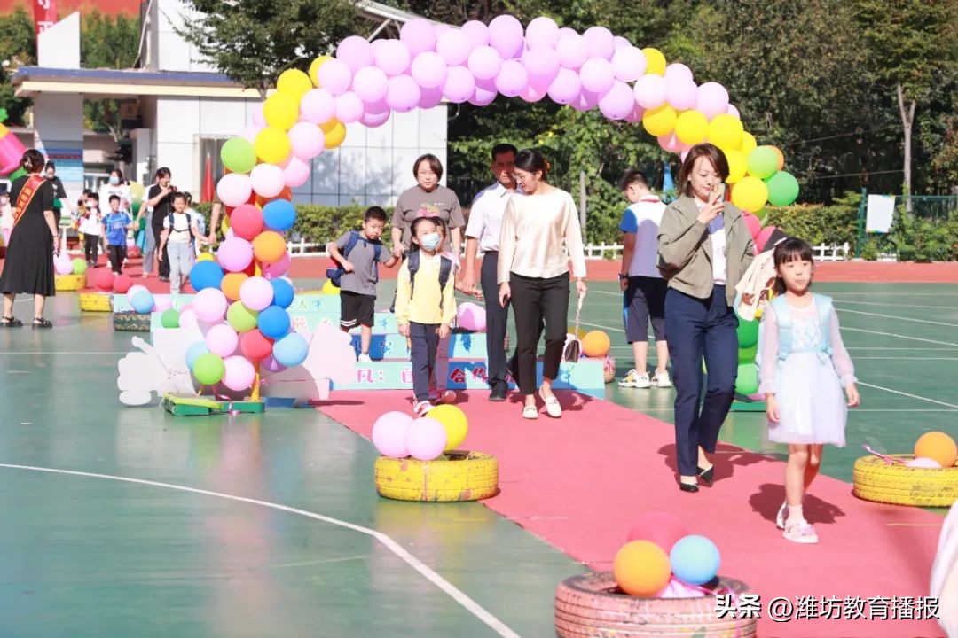 最美的相遇最好的我们——潍坊高新双语学校2023级新生报到