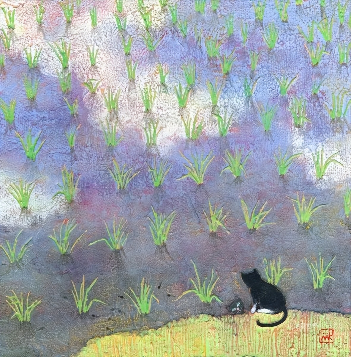 日本画家写生作品欣赏,日本水彩画家作品欣赏超美