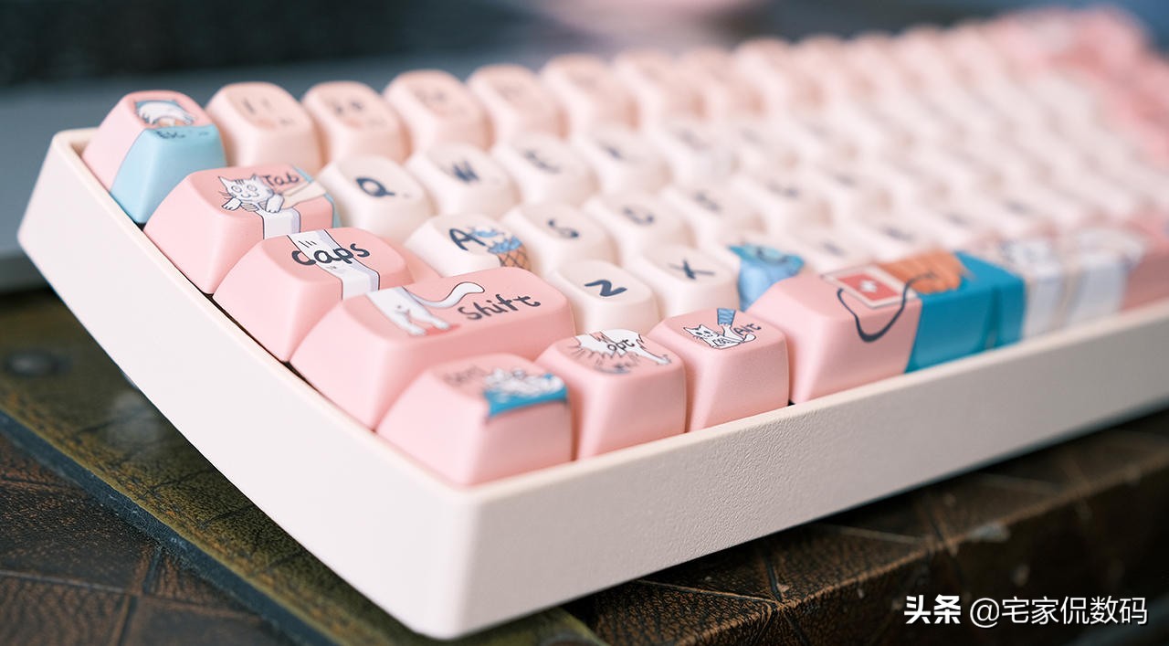 洛斐小翘无线蓝牙机械键盘,洛斐机械小键盘