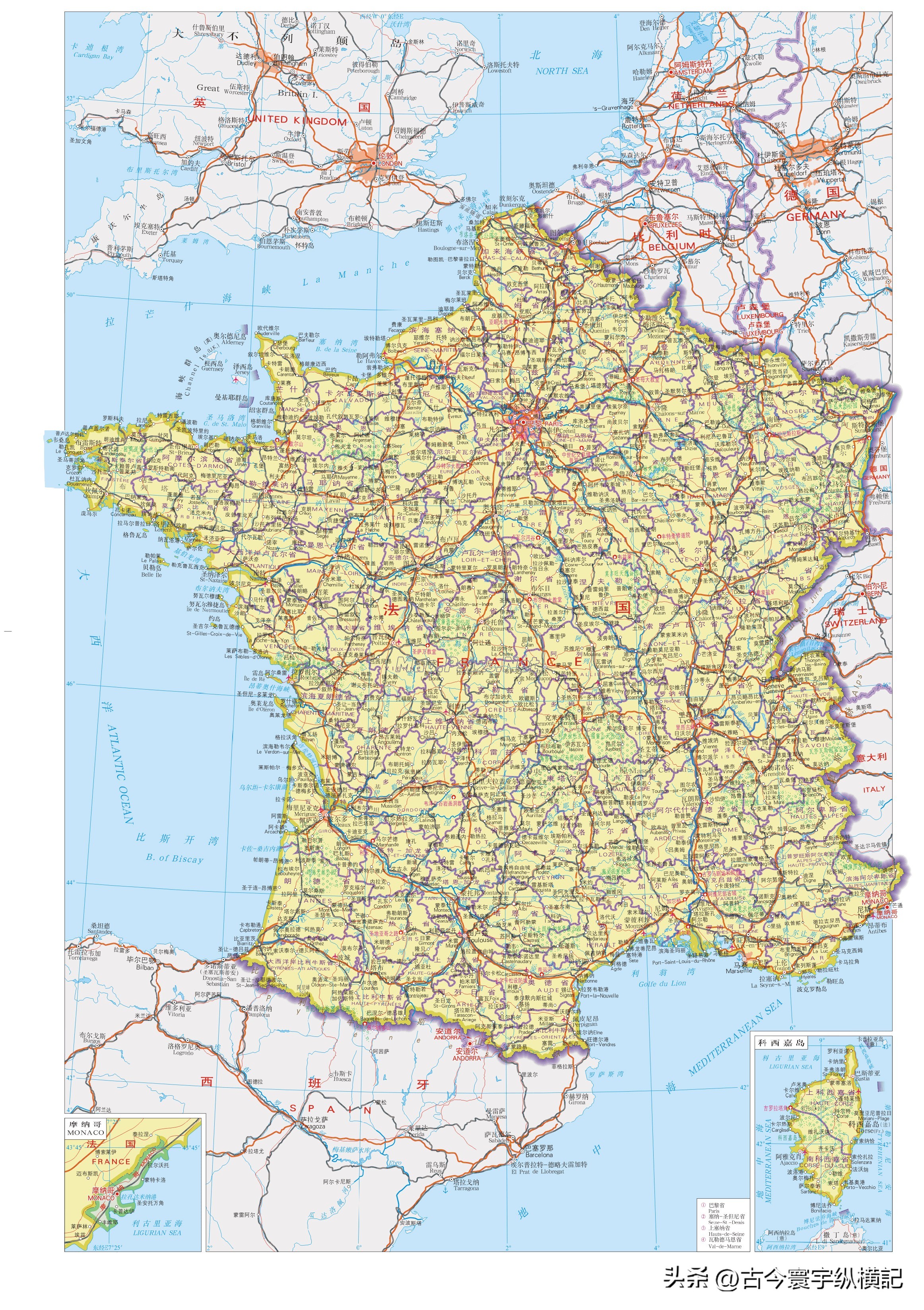 欧洲政区图高清全图,欧洲各国各时期版图