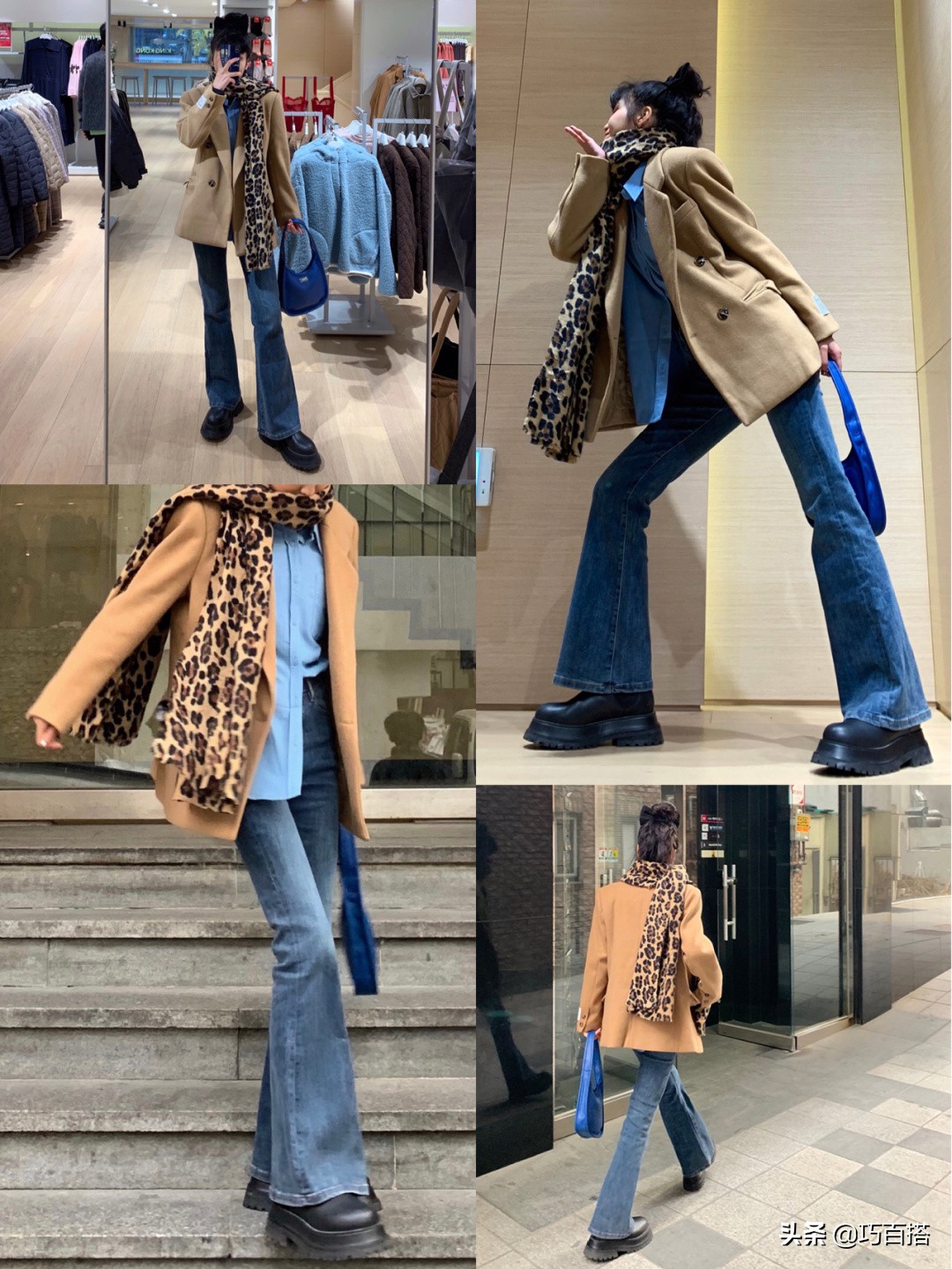 今年牛仔裤冬天流行的最新穿搭,今年秋冬季最流行什么样的牛仔裤