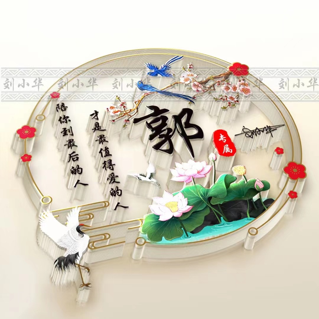 个性带姓氏的微信头像好看,个性姓氏微信头像2023最新款