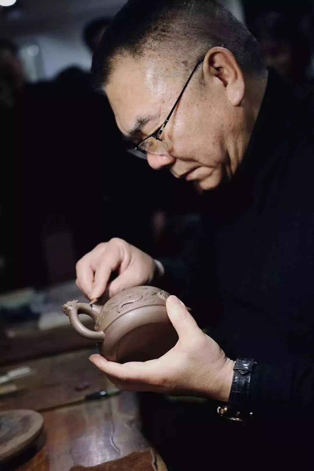 正器紫砂典藏,季益顺紫砂壶真品竹节系列