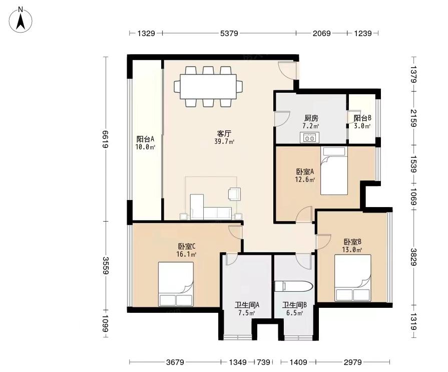 成都九龙仓御园楼盘,成都九龙仓御园120平米