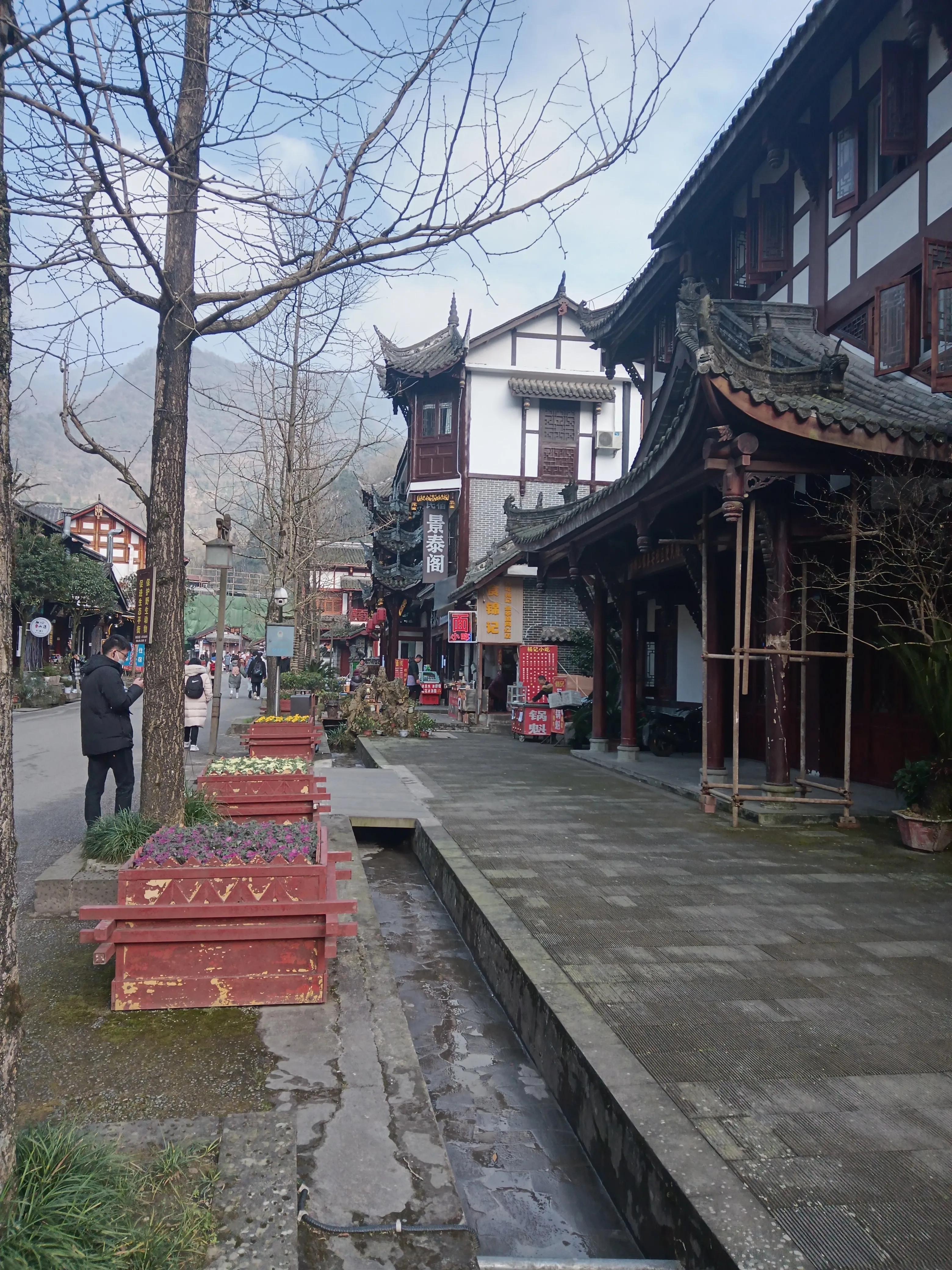 泰安古镇到青城后山,青城后山景区导览图