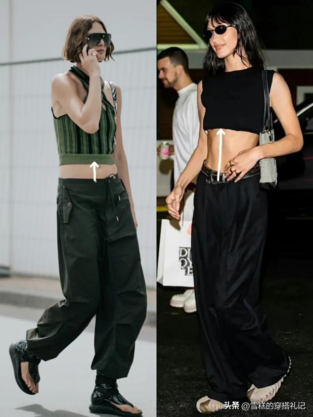 无意间火了的裤子,突然爆火的黑色裤装