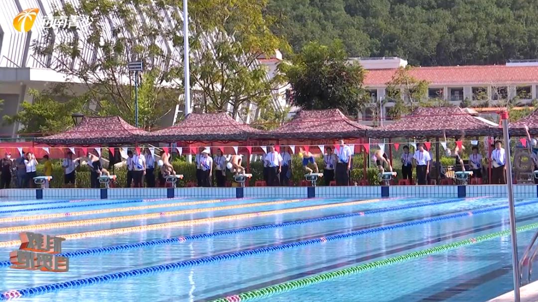 2021年海南青少年游泳公开赛,海南省第六届运动会游泳少年