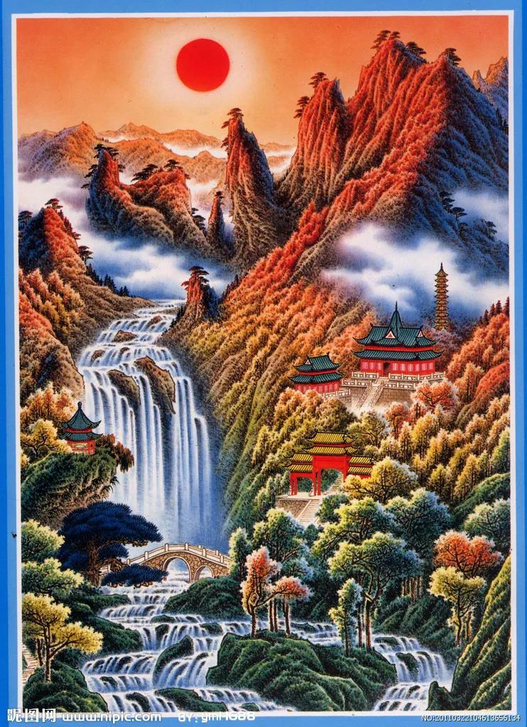 山水姓氏壁纸图片大全,美丽山水手机壁纸高清大图欣赏