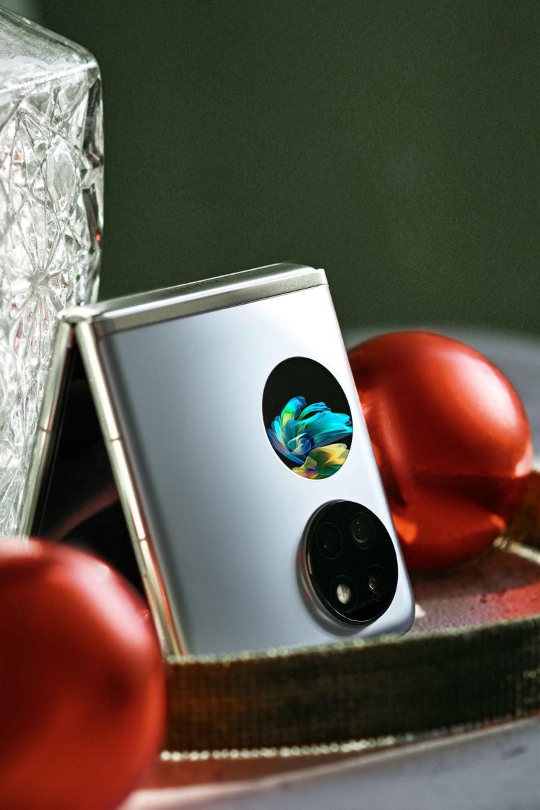 华为折叠屏pockets流光,华为折叠屏手机pockets广角