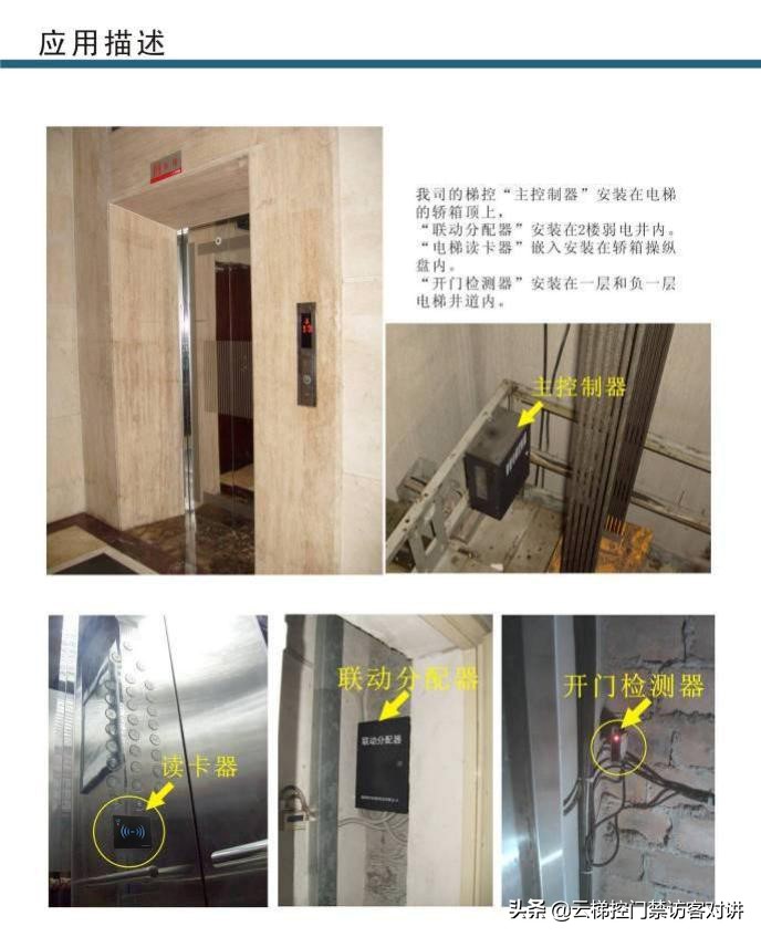 电梯梯控数据线怎样连接可视对讲,楼宇可视对讲增加人脸识别