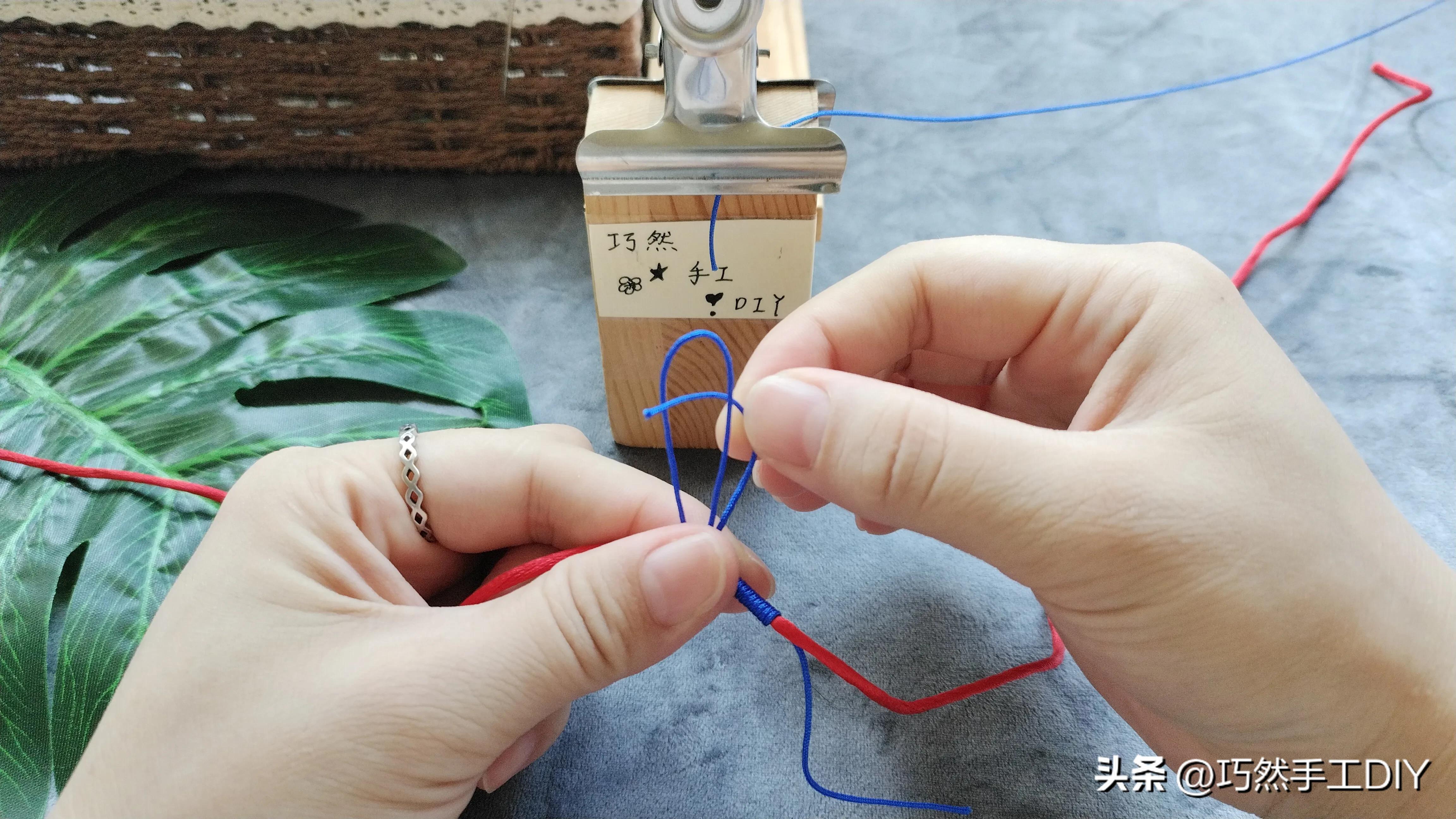 中国结基础结打法,中国结绕线方法图解