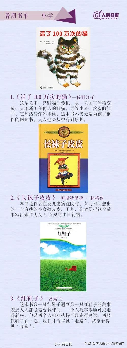 暑假必读十本好书,央视推荐青少年必读的100本好书