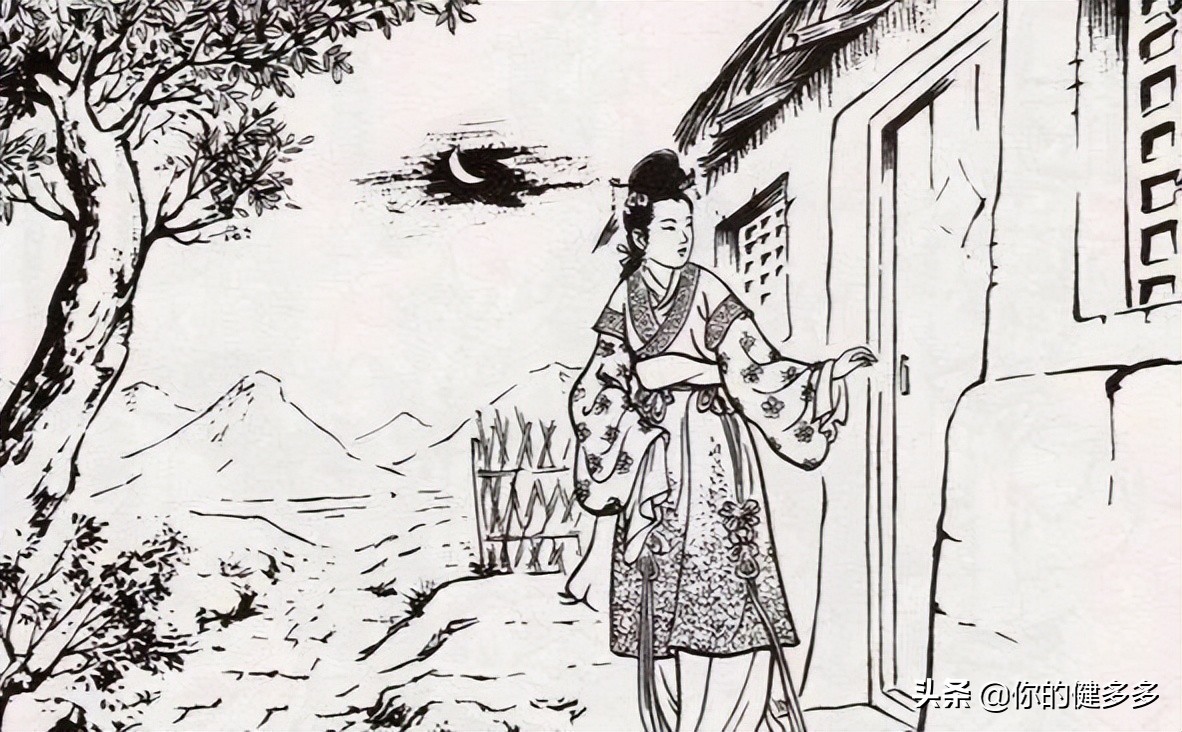 民间真实故事寡妇与狼,民间故事少妇河边哭泣