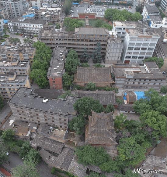 云南昆明古建筑群图,云南省昆明市官渡古镇古建筑