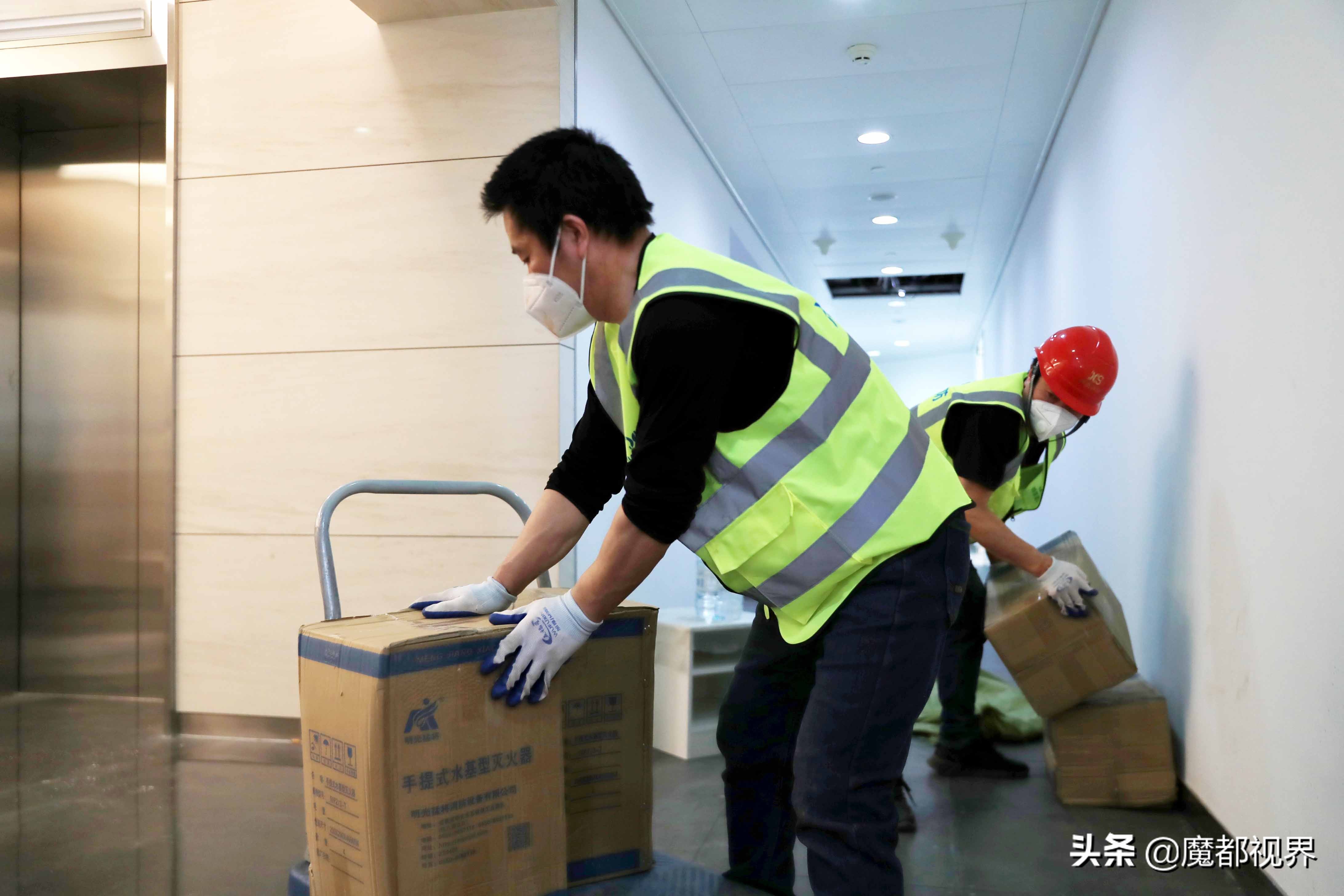 探营广州在建方舱医院,探营广州市在建方舱医院