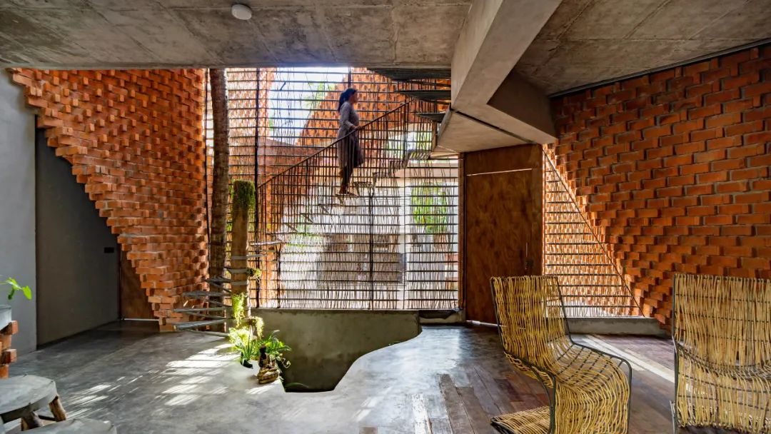 简单爱户型,红砖建筑特殊花样造型