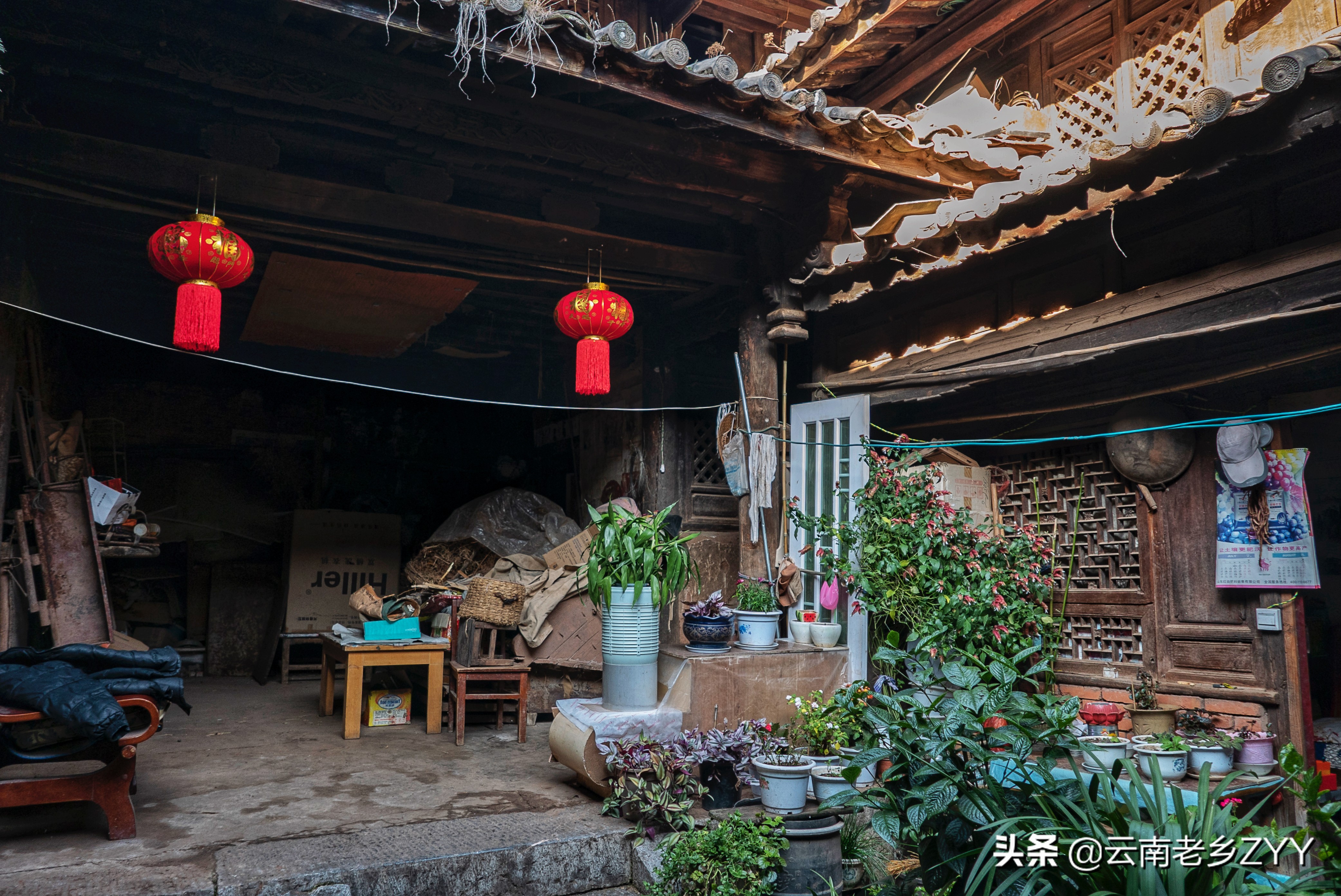 晋宁福安村，一个100多年历史的老村