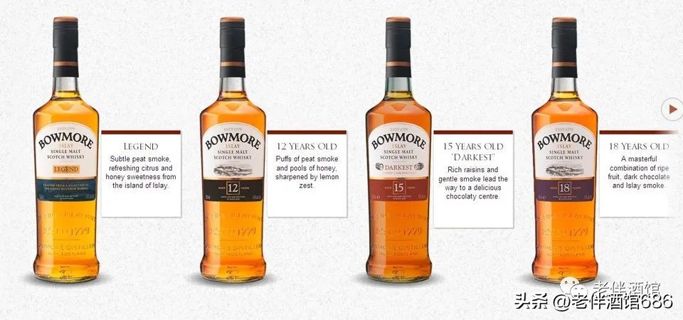 bowmore波摩单一麦芽威士忌,波摩酒厂信息