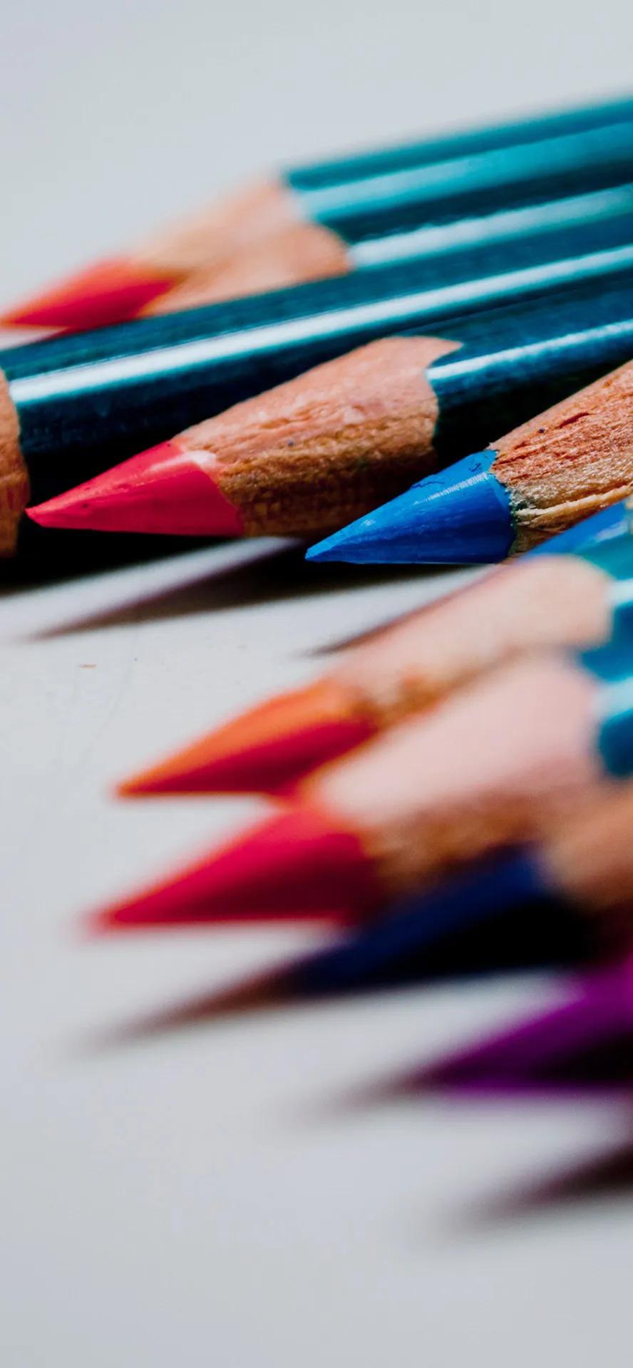 壁纸上的铅笔痕迹怎么清除,手机壁纸彩铅画