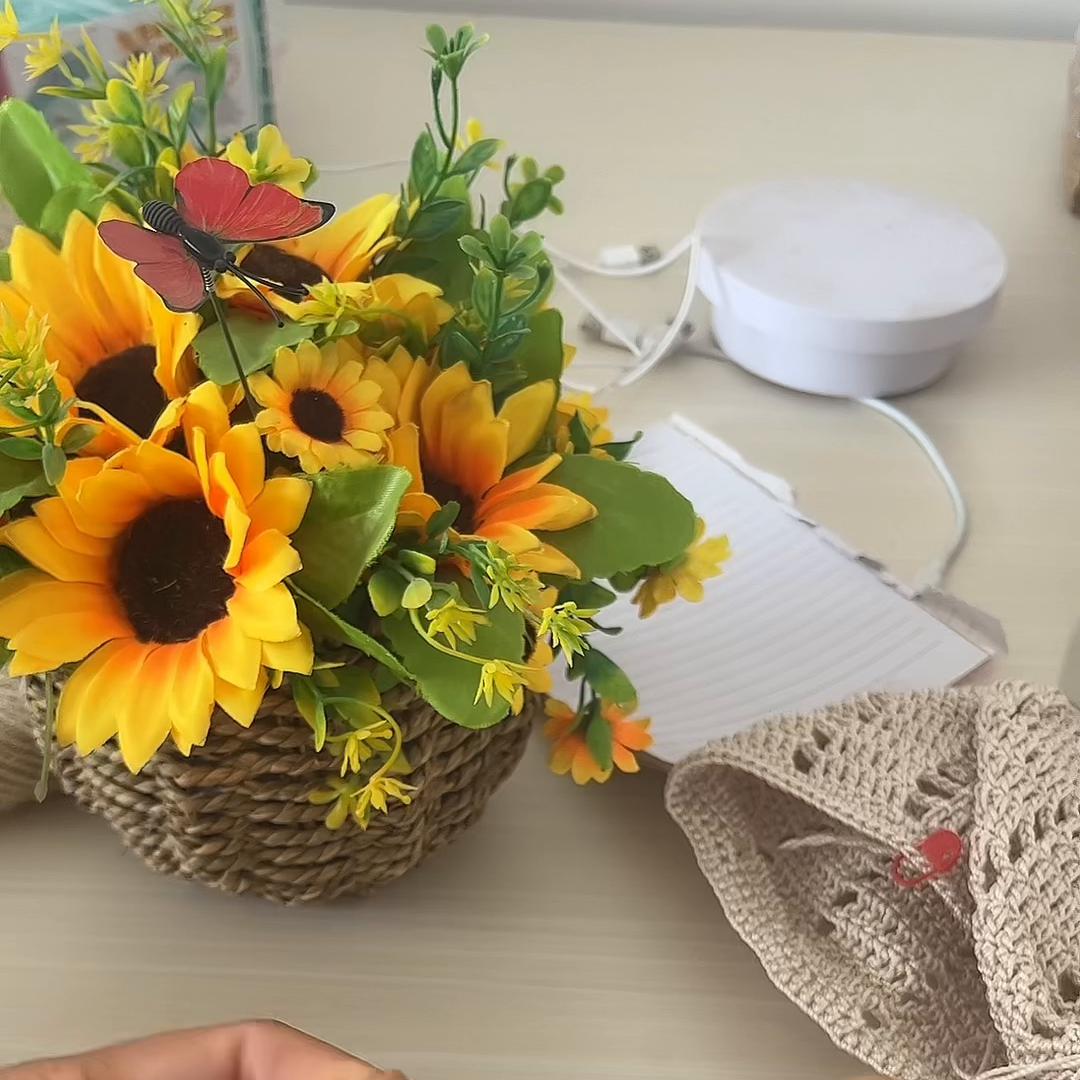 樱花护耳帽的全教程,钩樱花帽完整视频教程