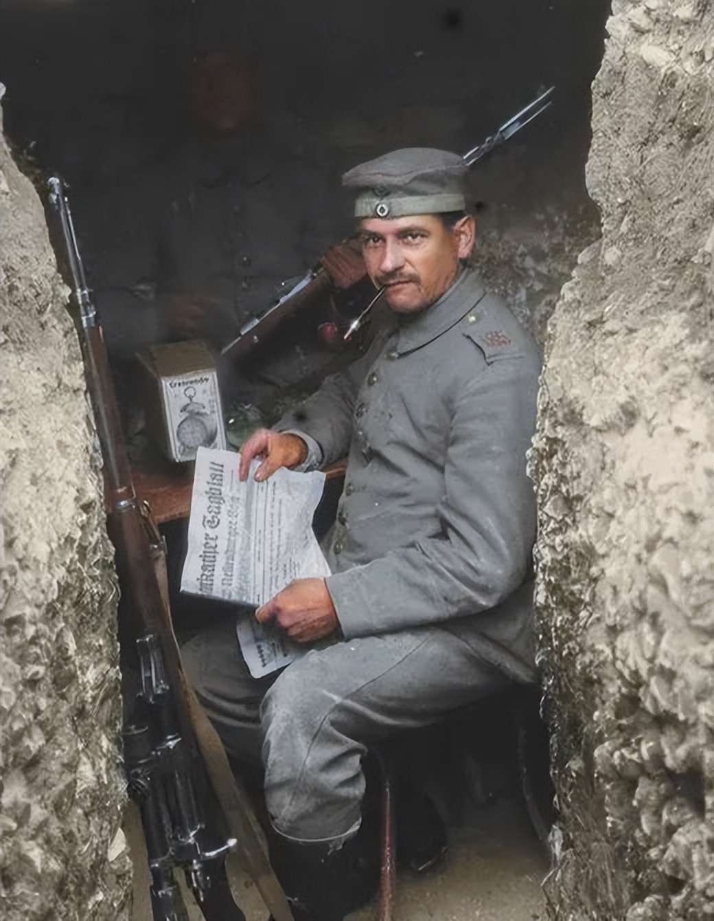 一战德军作战,一战德军西线堑壕战