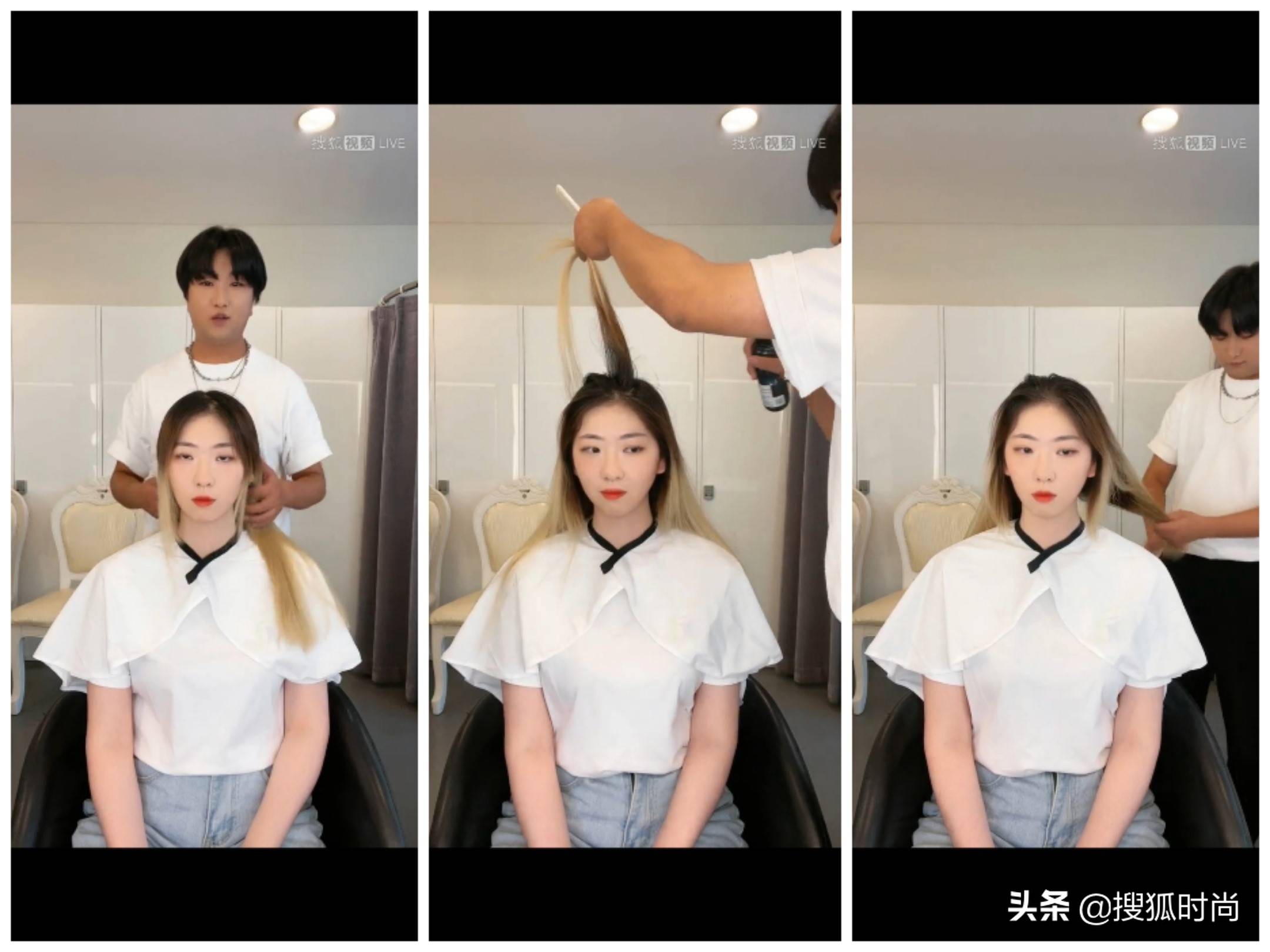 明星发型教程视频简单,简单易上手的夏日清爽发型