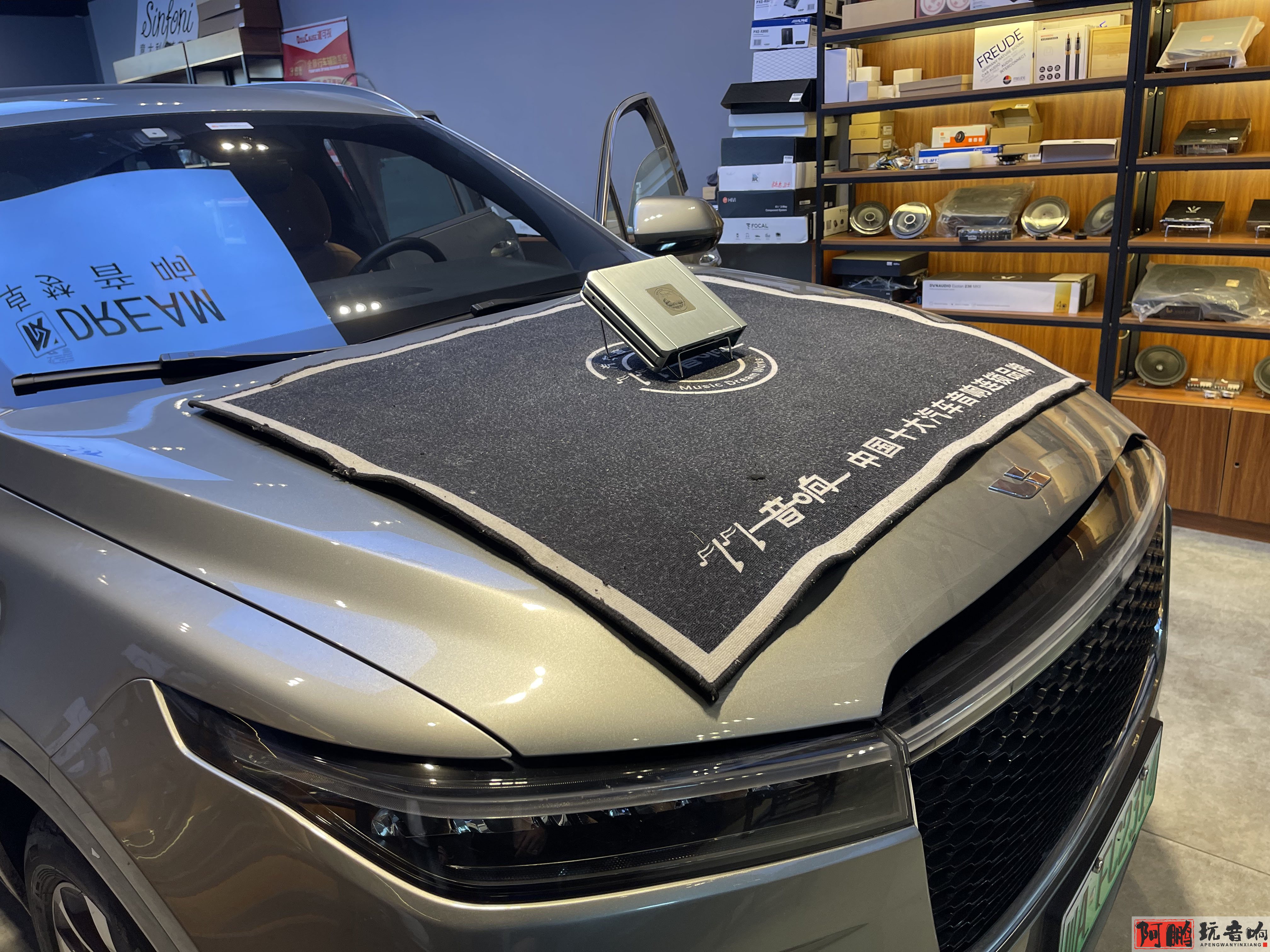 杭州理想one汽车音响改装升级,理想ONE汽车音响升级