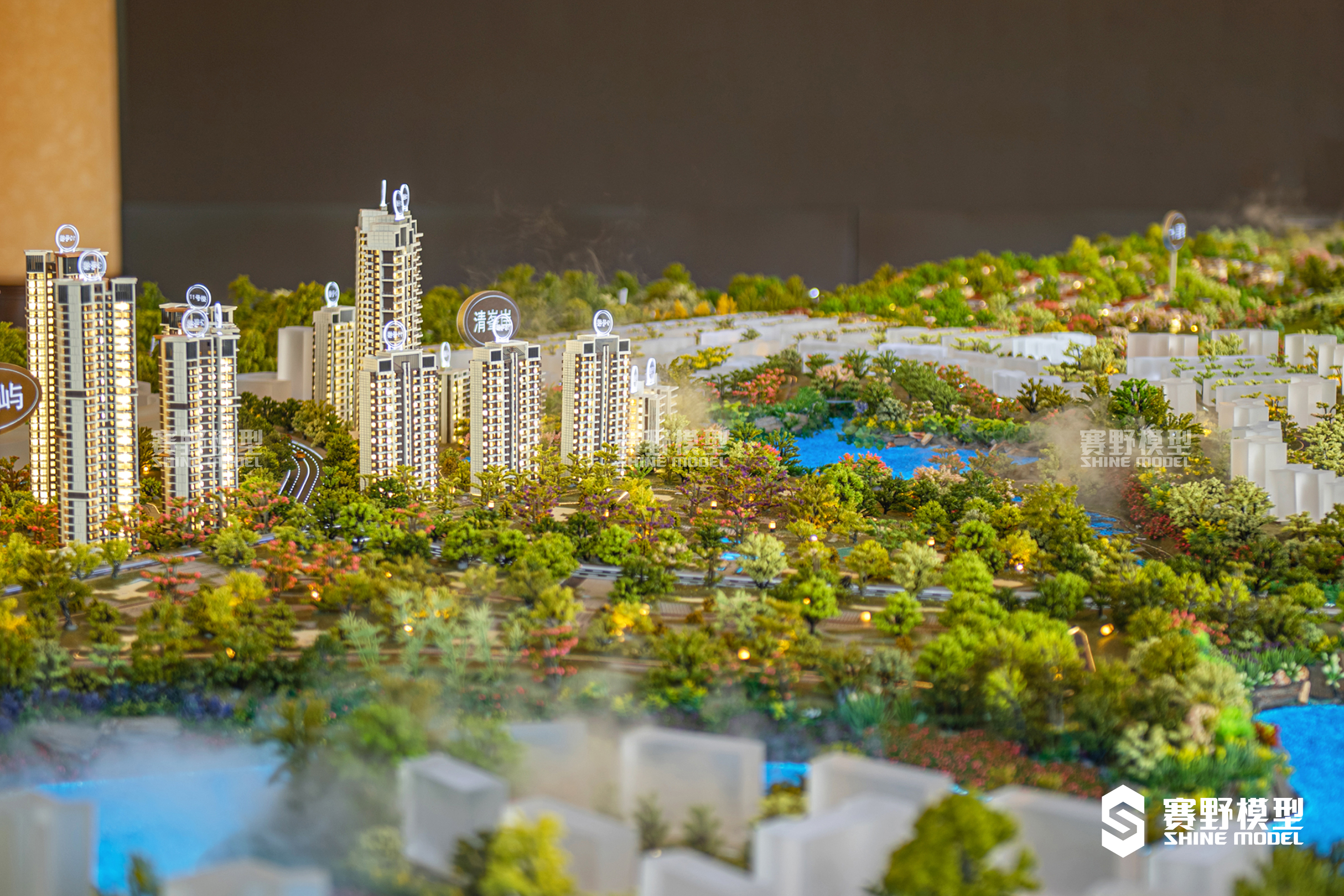 眉山黄龙溪谷独栋别墅,黄龙溪谷沙盘