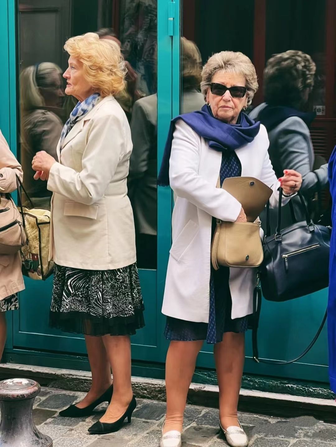 法国老年人穿搭,欧洲高级感老年人穿搭