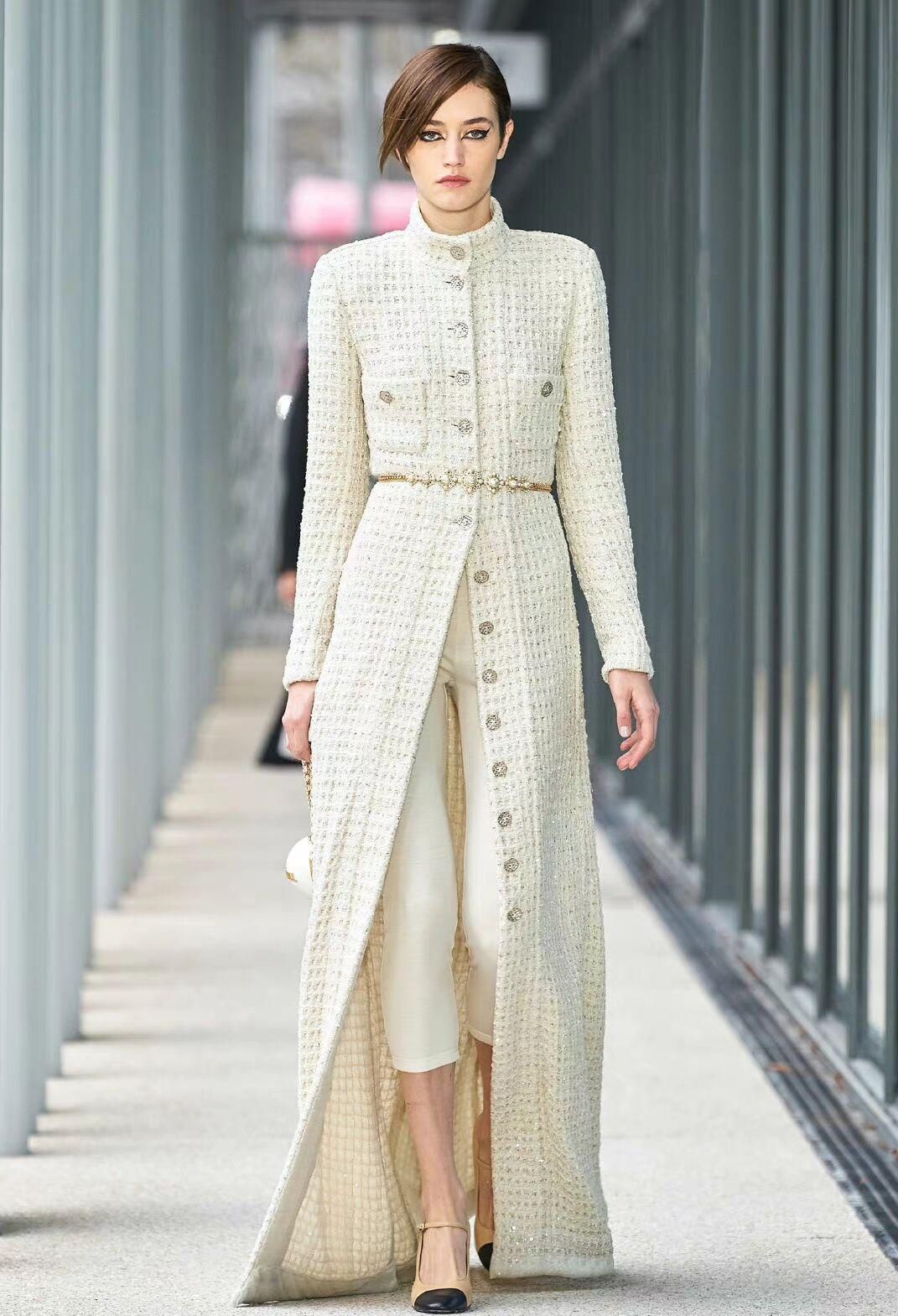 大衣穿搭女秋冬高级感收腰,秋冬不臃肿长款