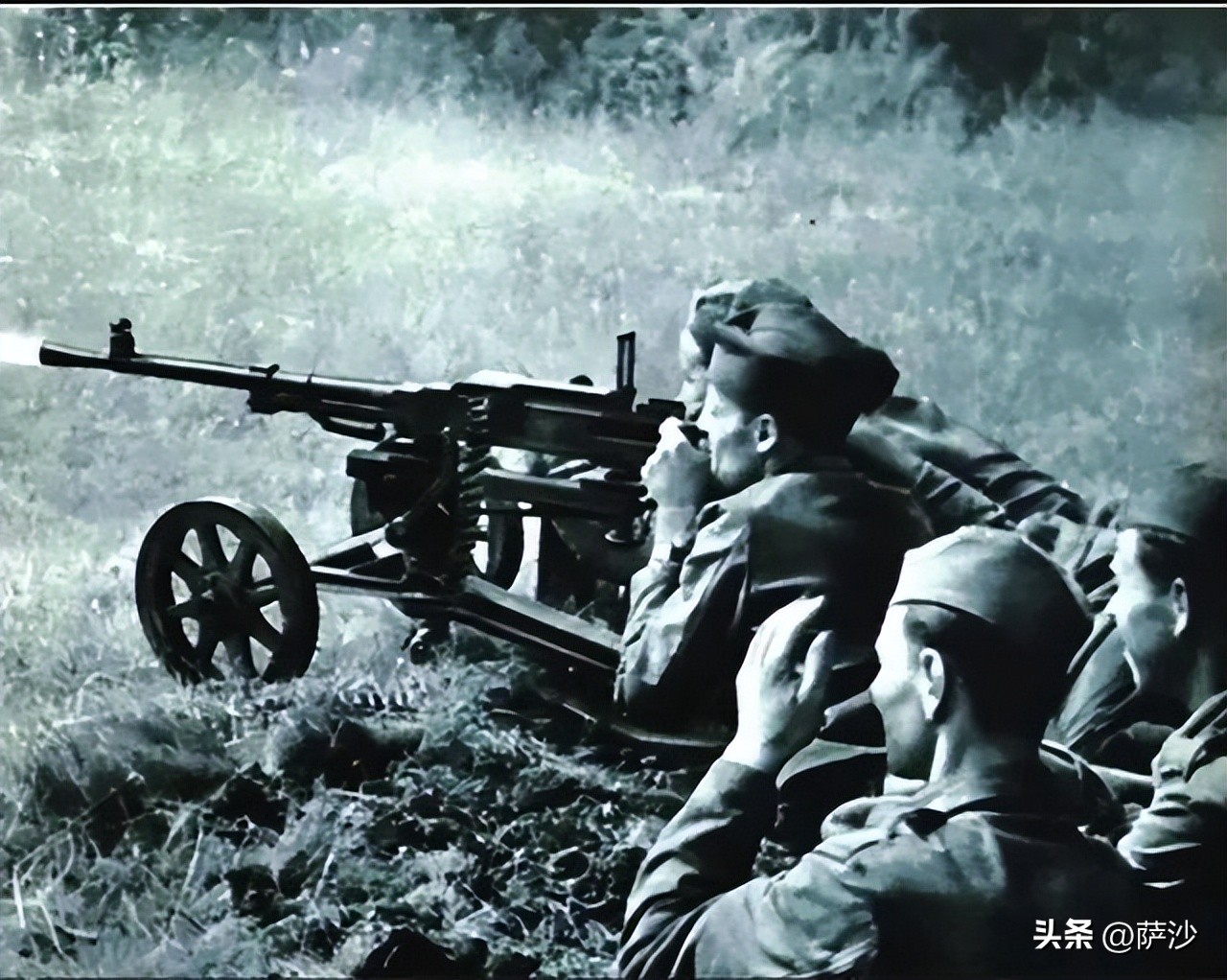 二战苏联14.5毫米重机枪 (二战时期苏联12.7毫米重机枪)