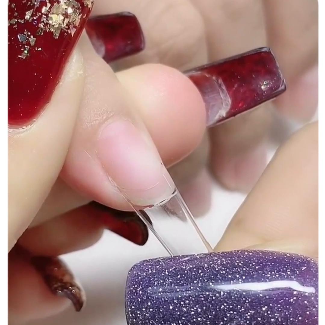 经典银瓶美甲功能胶,美甲四合一功能胶怎么用